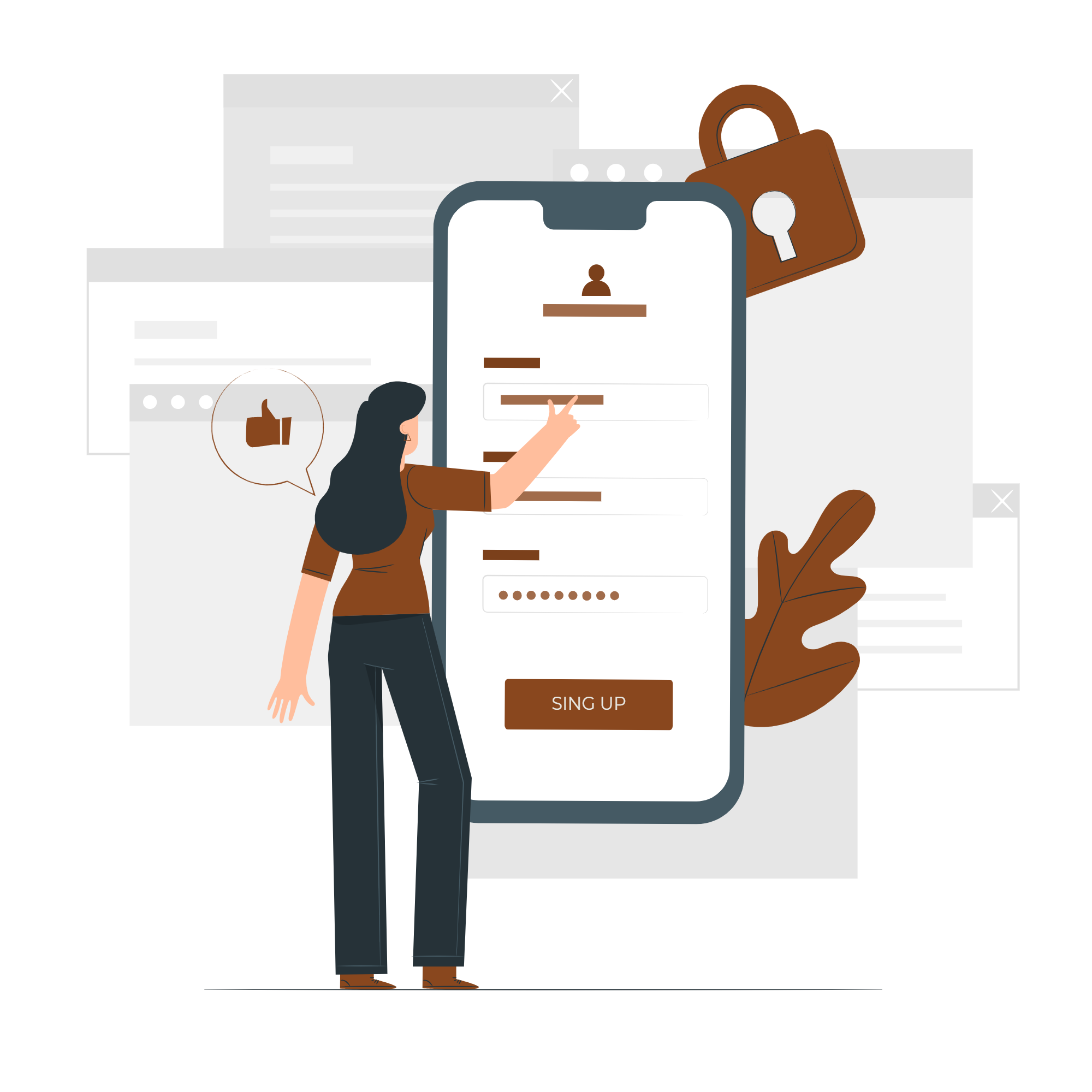 Ilustrasi Registrasi